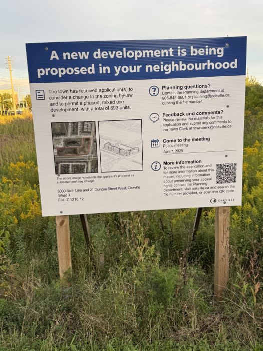 More development signs